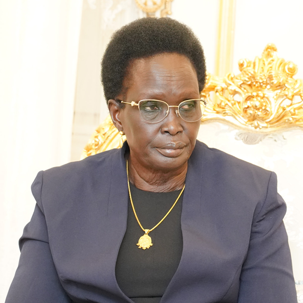 Portrait of H.E. Rebecca Nyandeng De Mabior, Vice President for Gender and Youth Cluster